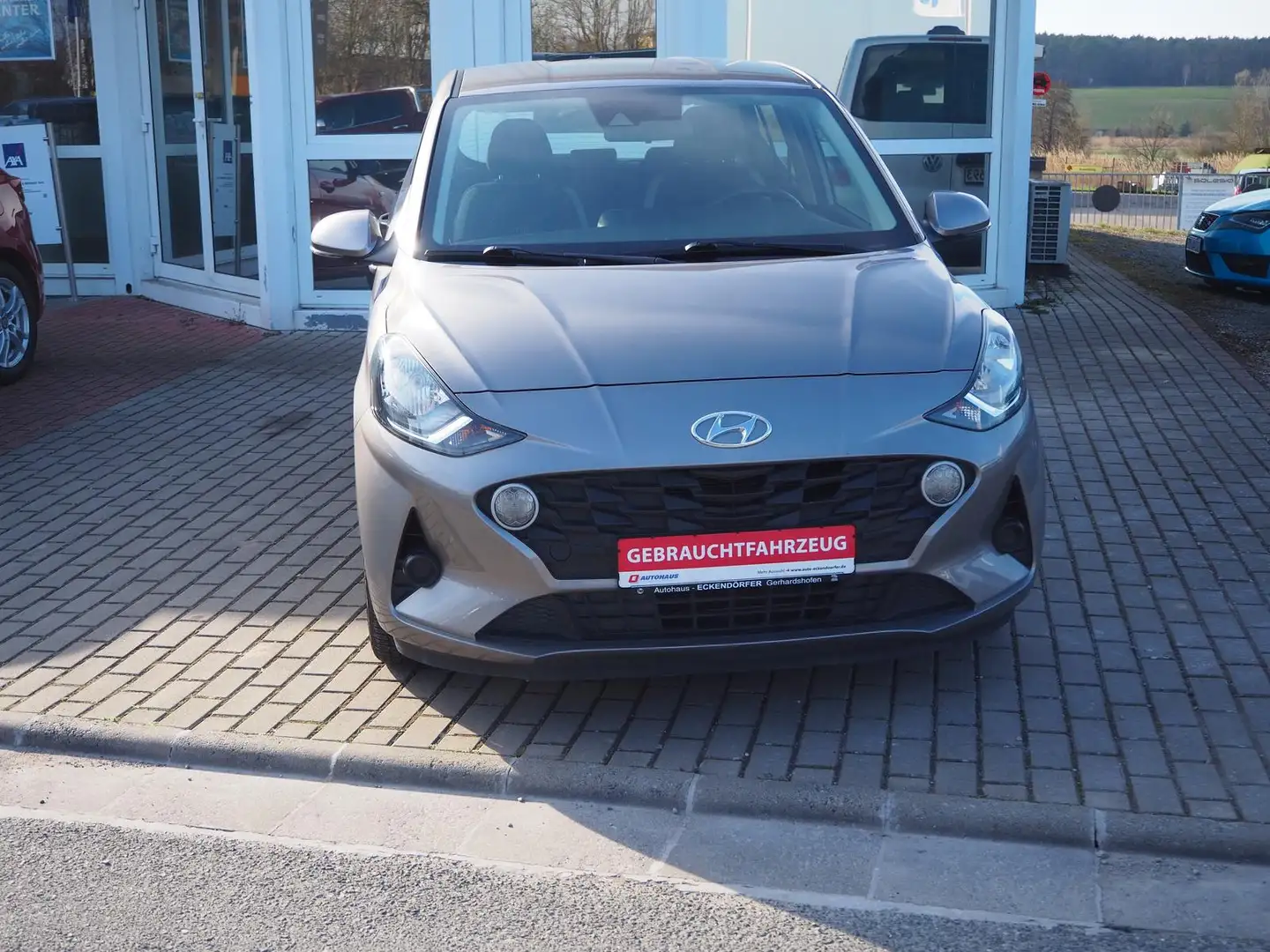 Hyundai i10 1.2 16V *Klima-AT*Apple/Android*SHZ*LHZ*ALU* Gris - 2