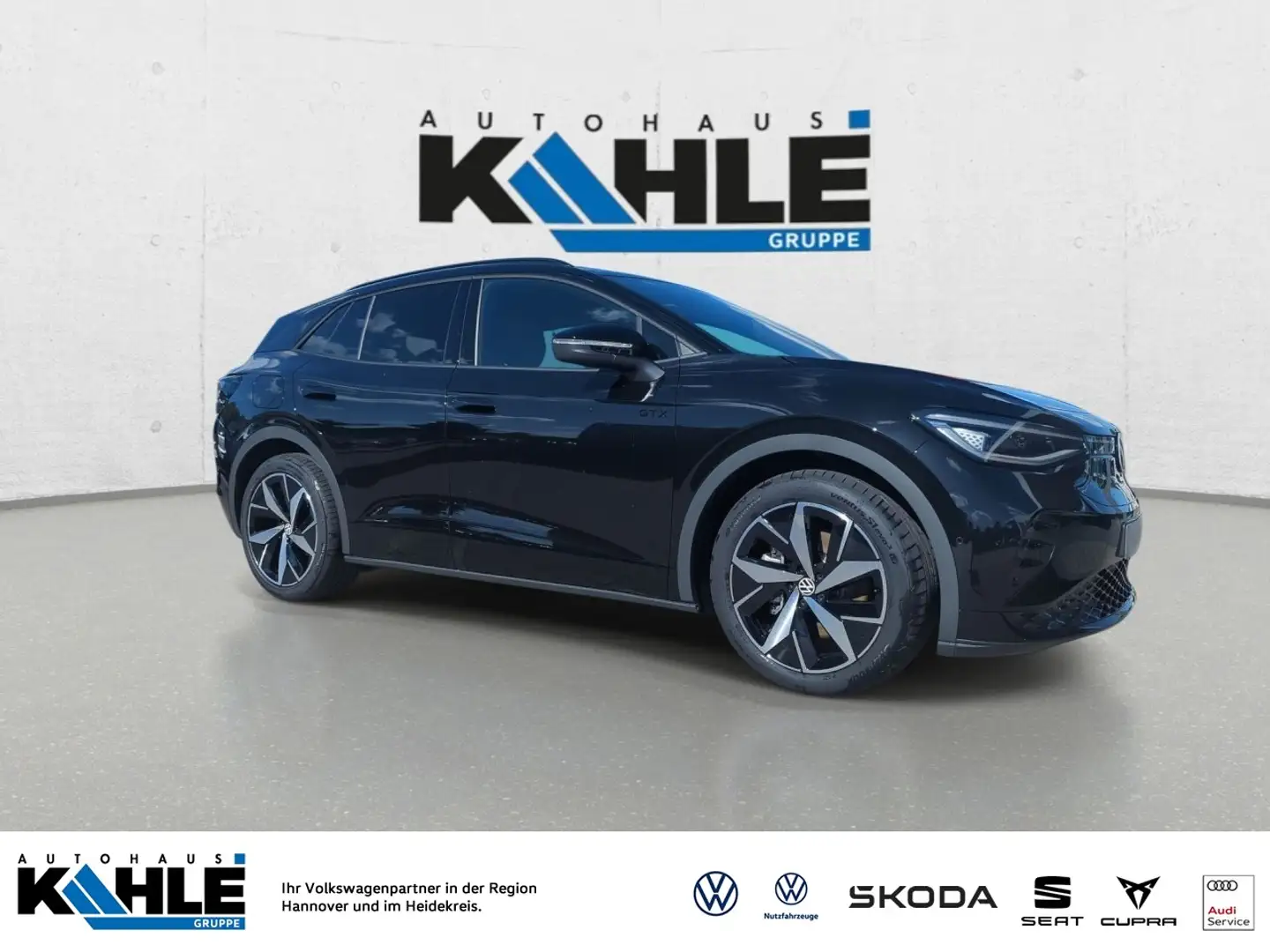 Volkswagen ID.4 4MOTION GTX Navi LED Head-up SHZ Klima RFK App-Con Schwarz - 1