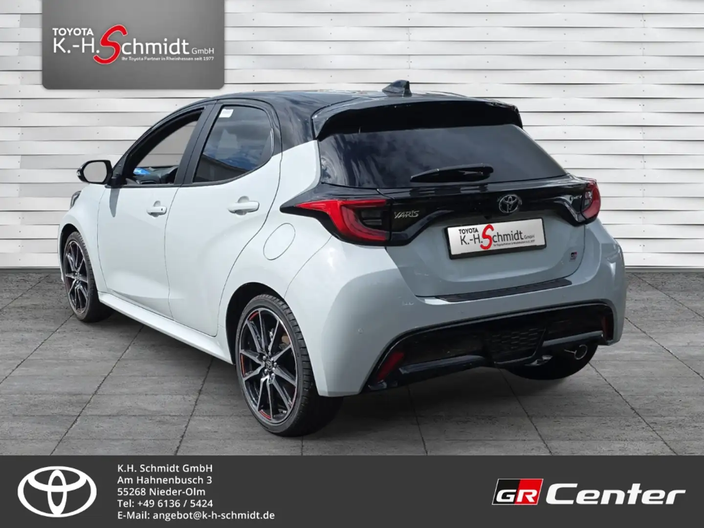 Toyota Yaris GR Sport 1.5 Dual-VVT-iE EU6d 1,5-l-VVT-iE Hybrid Gris - 2