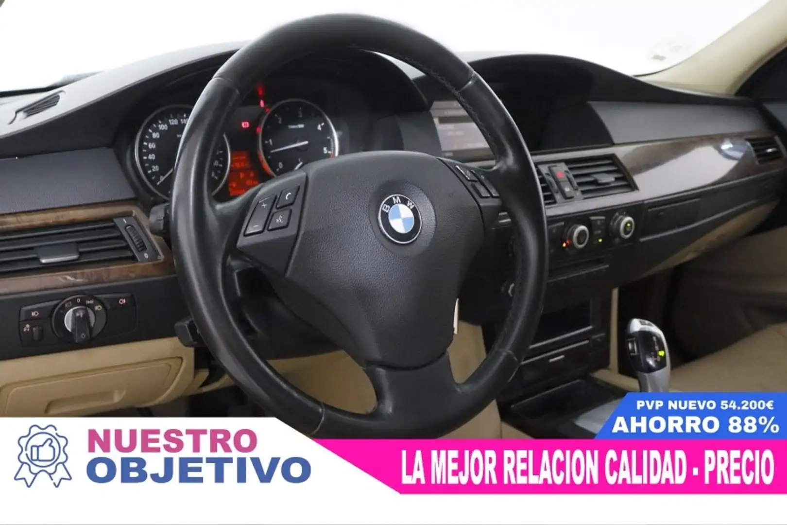 BMW Active Hybrid 5 D 3.0 235CV AUTO 4P # BIXENON, PARKTRONIC Noir - 2