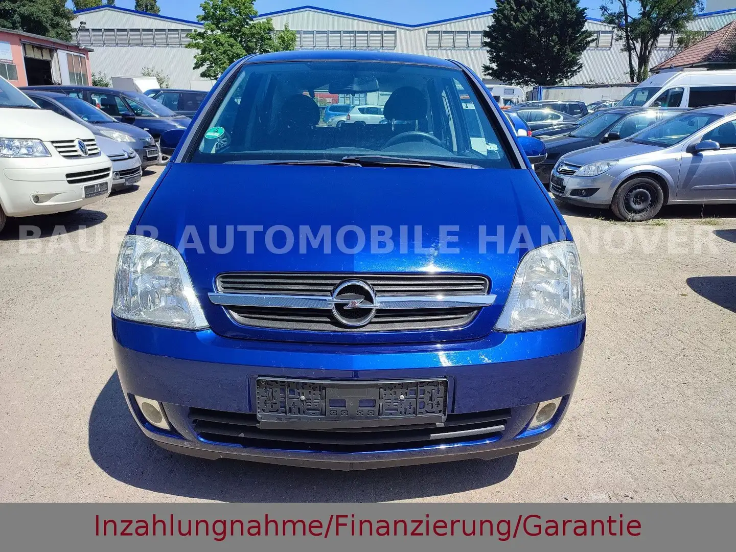 Opel Meriva Edition 1.4/ Tüv NEU/ AHK Blau - 2