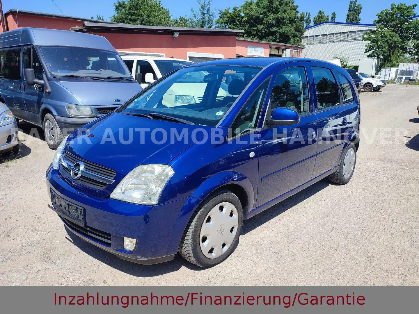 Opel Meriva Edition 1.4/ Tüv NEU/ AHK Blau - 1