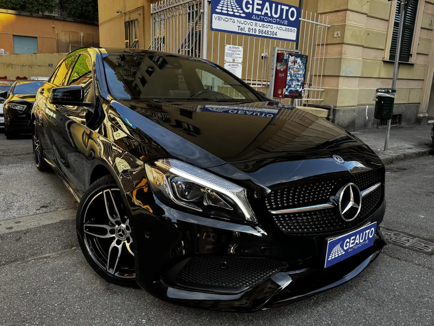 Mercedes-Benz A 180 d Premium AMG NIGHT EDITION-ALL BLACK -PERMUTABILE Nero - 1
