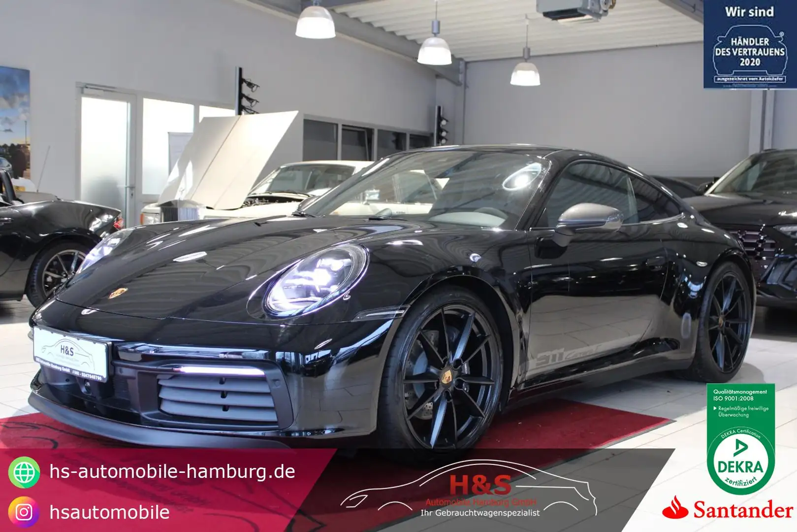 Porsche 911 /992 Carrera T LEDER*BOSE*ACC Noir - 1