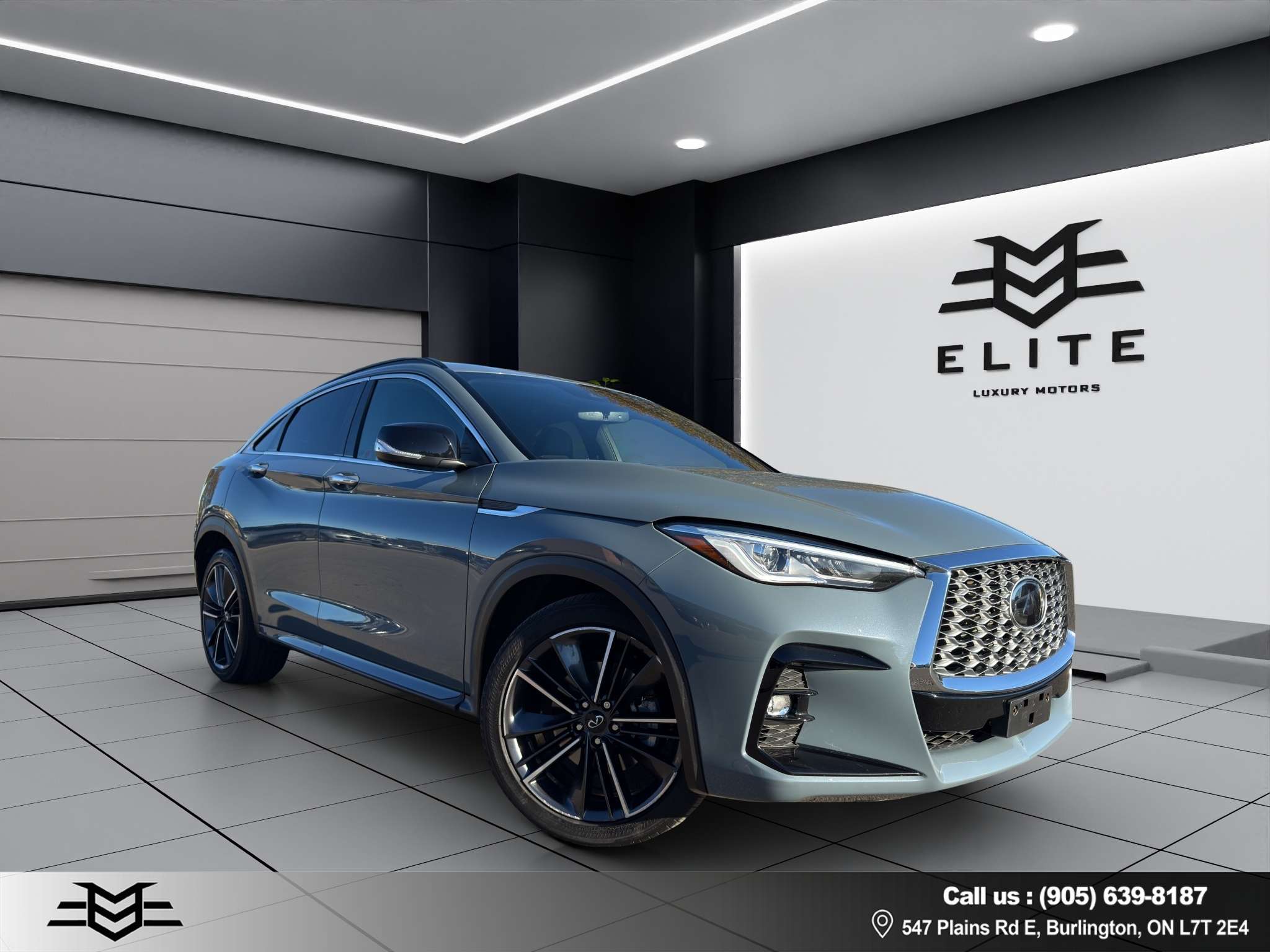 2022 Infiniti QX55 LUXE AWD - One Owner - Blind Spot Monitor !!!