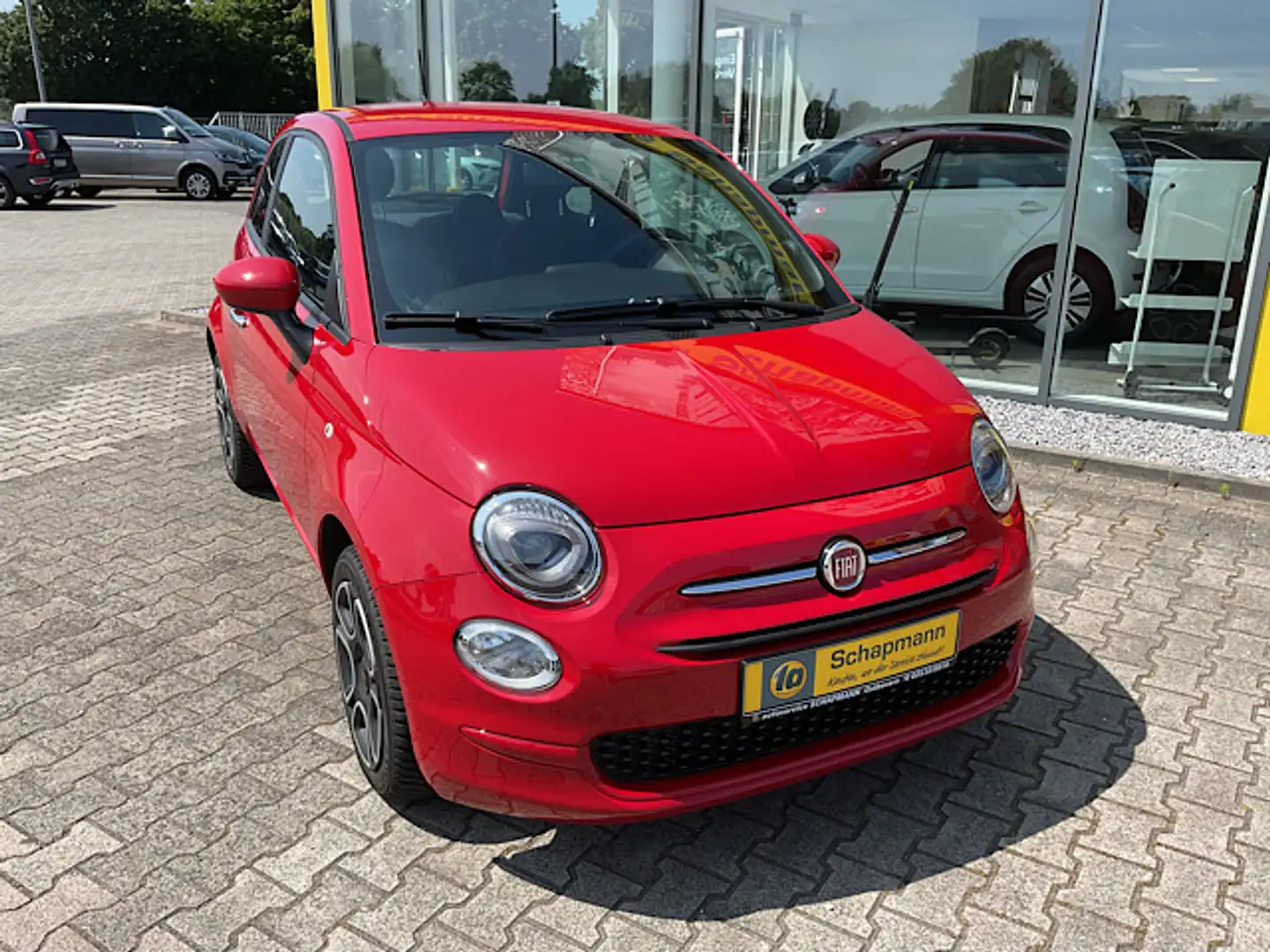 Fiat 500 500 1.0 GSE Hybrid Club *AHK*PDC*Allwetter* Rot - 2