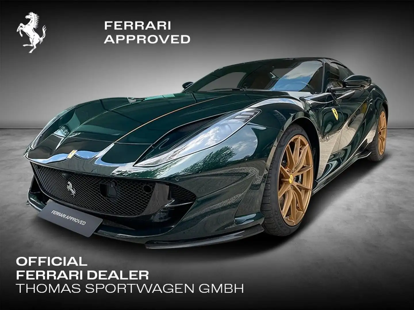 Ferrari 812 GTS TAILOR-MADE *Ferrari-Dresden* Green - 1