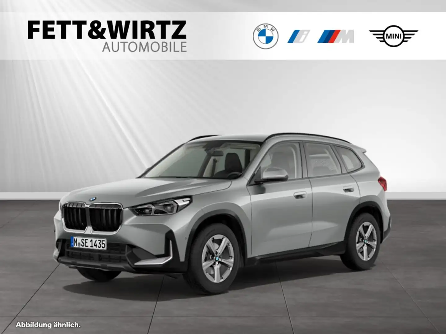 BMW X1 sDrive18d Aut.|Sportsitz|LED|Sitzhzg.|Parkassist. Zilver - 1