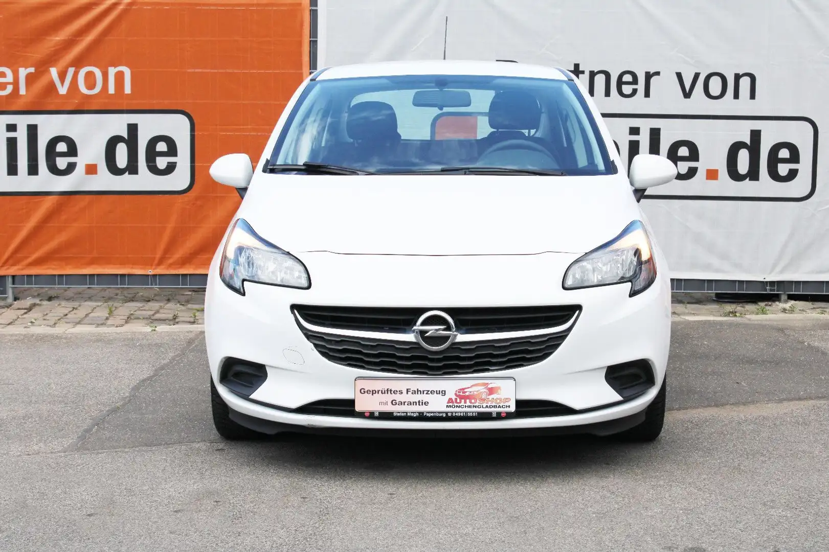 Opel Corsa E 1.4*TÜV&Insp.Neu*Navi*8-Fach Bereift* Blanc - 2