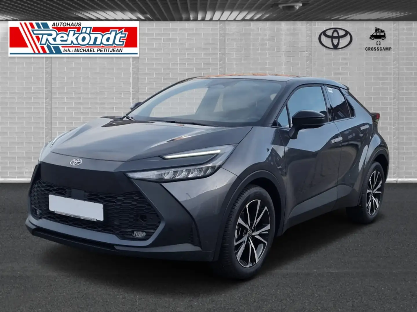 Toyota C-HR 4x2 Team Deutschland ACC FSP Navi SHZ LHZ RFK PDC Grau - 1