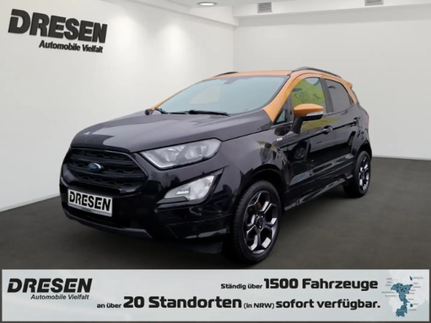 Ford EcoSport 1.0 ST-Line,KAMERA,SITZHEIZUNG,NAVI,AHK Noir - 1
