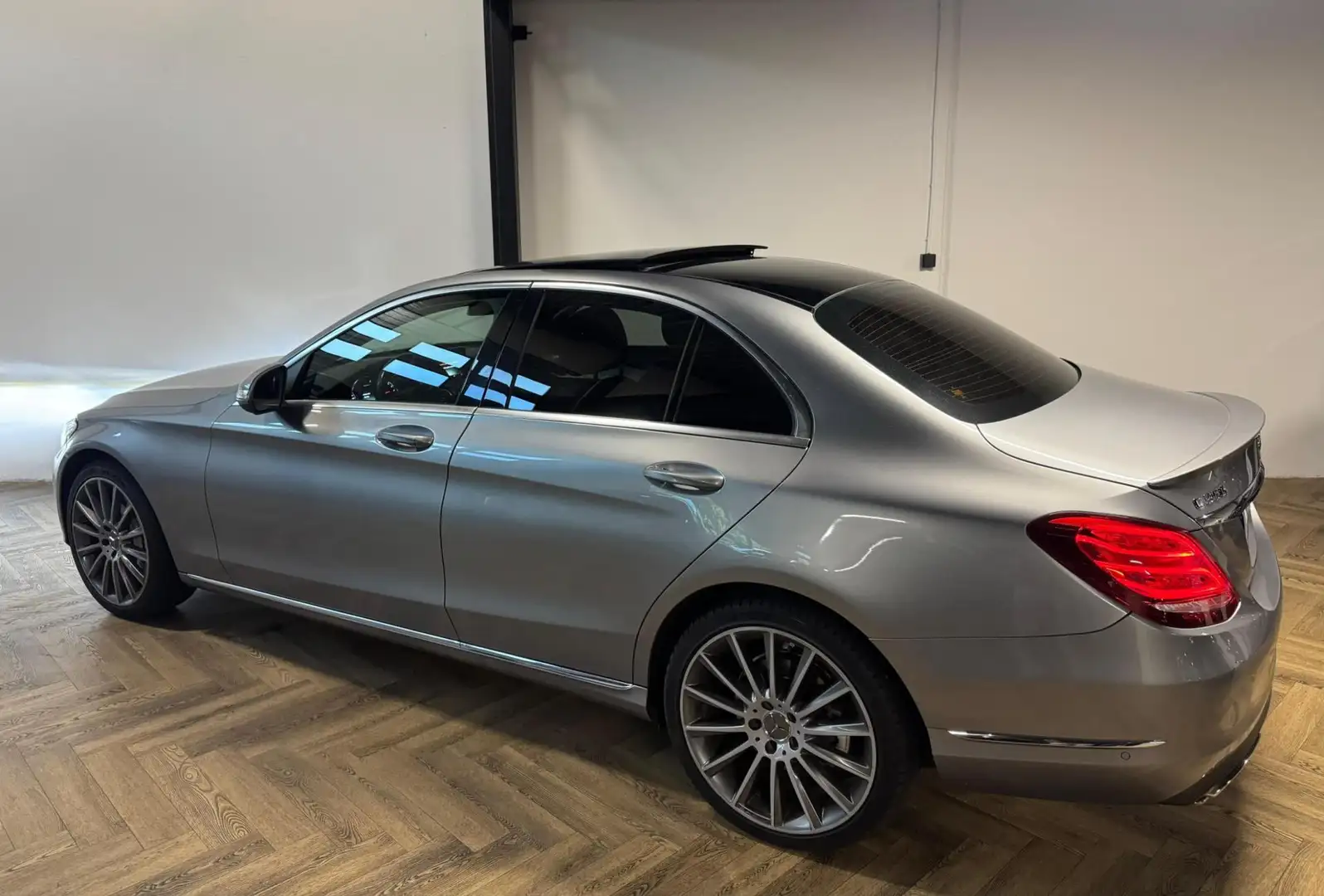 Mercedes-Benz C 350 e Lease Edition PANO CAM Gris - 2