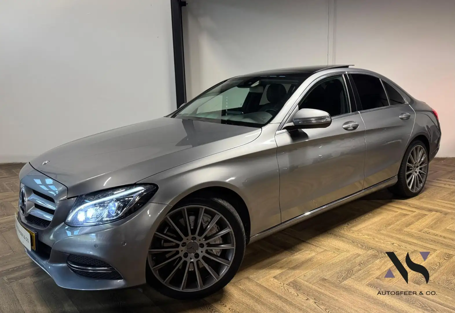 Mercedes-Benz C 350 e Lease Edition PANO CAM Gris - 1