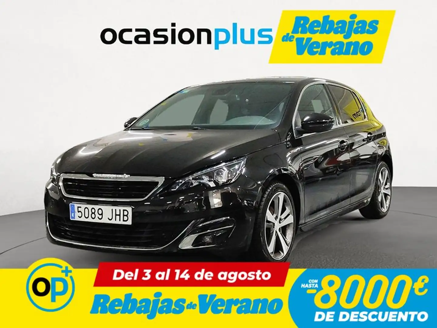 Peugeot 308 1.2 PureTech S&S GT Line 130 Negro - 1