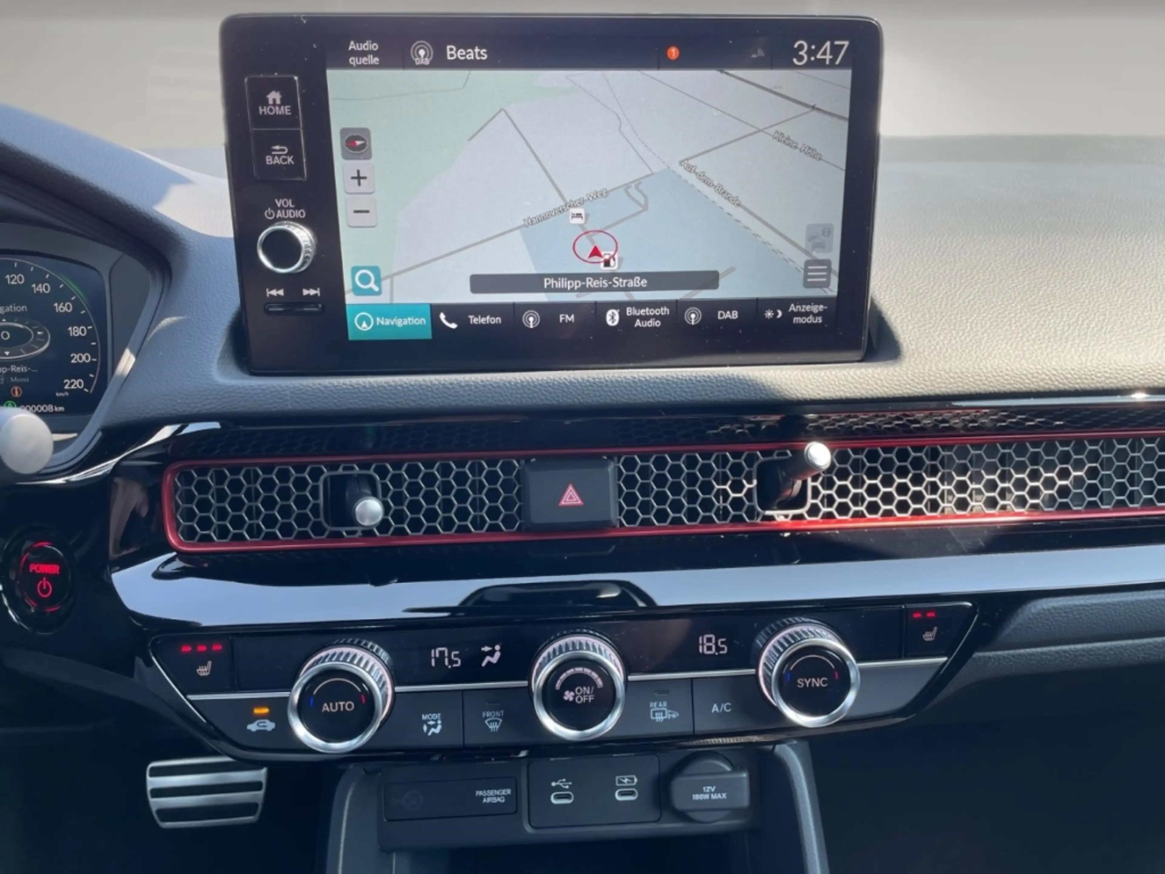 Honda Civic Hybrid 2.0 e HEV Sport Navi Digitales Cockpit LED — photo 11