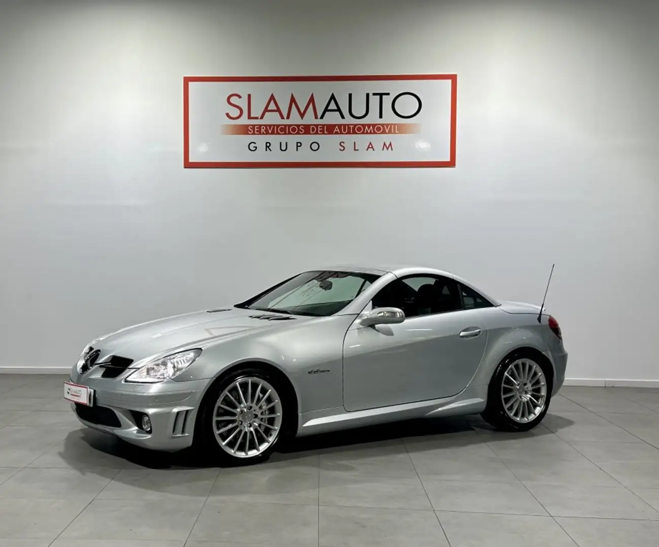 Mercedes-Benz SLK 350 55 AMG Aut. Grijs - 1