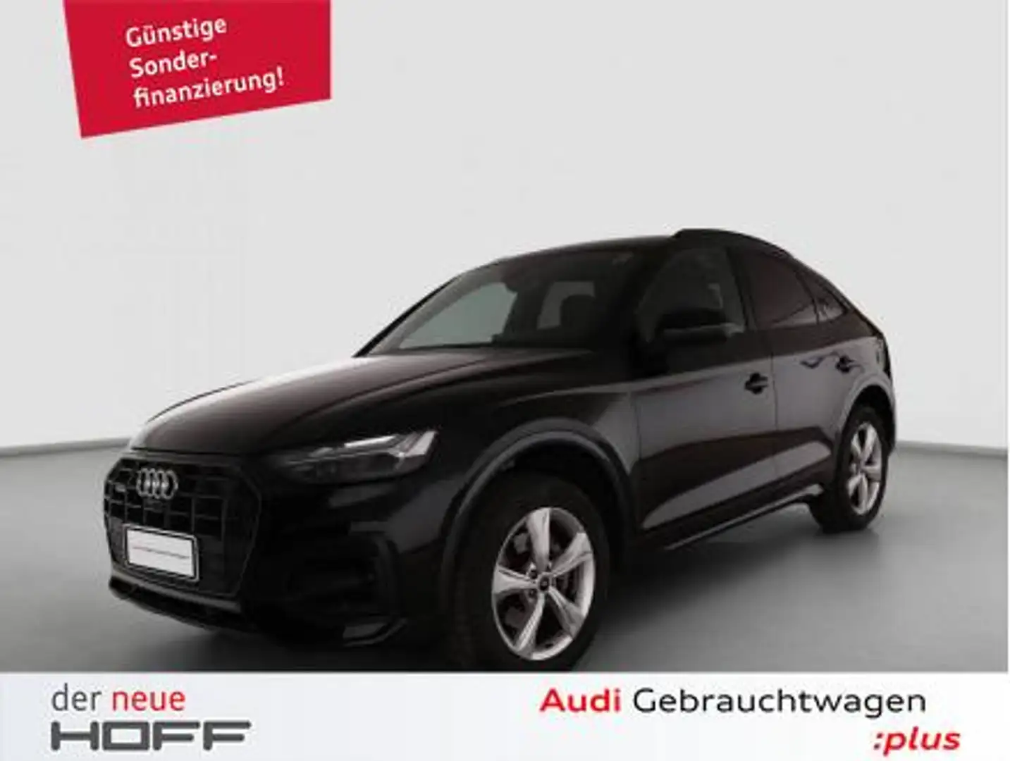 Audi Q5 Sportback 40 advanced Matrix AHK Pano Leder Optik Schwarz - 1