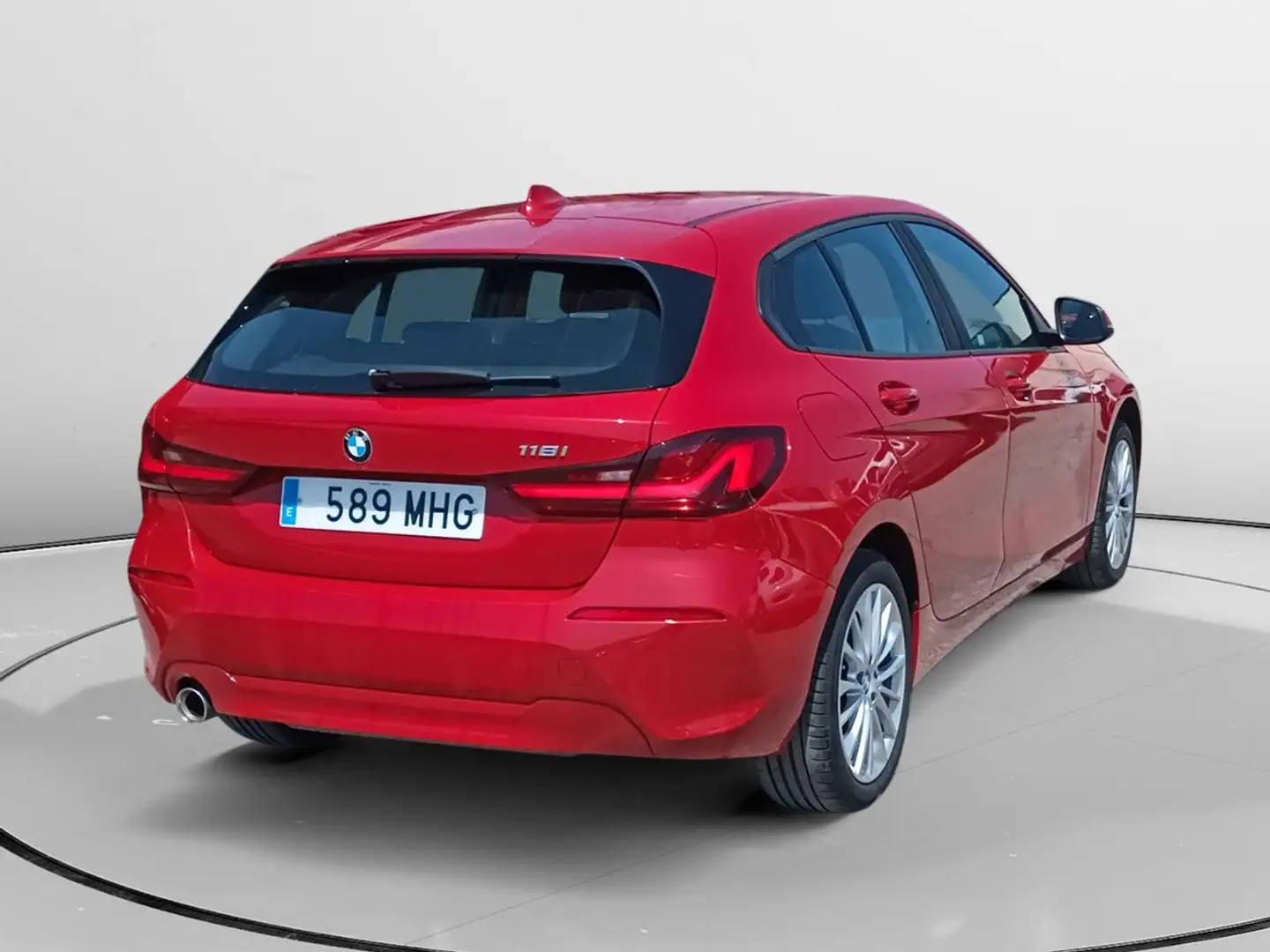 BMW 118 118iA Rojo - 2