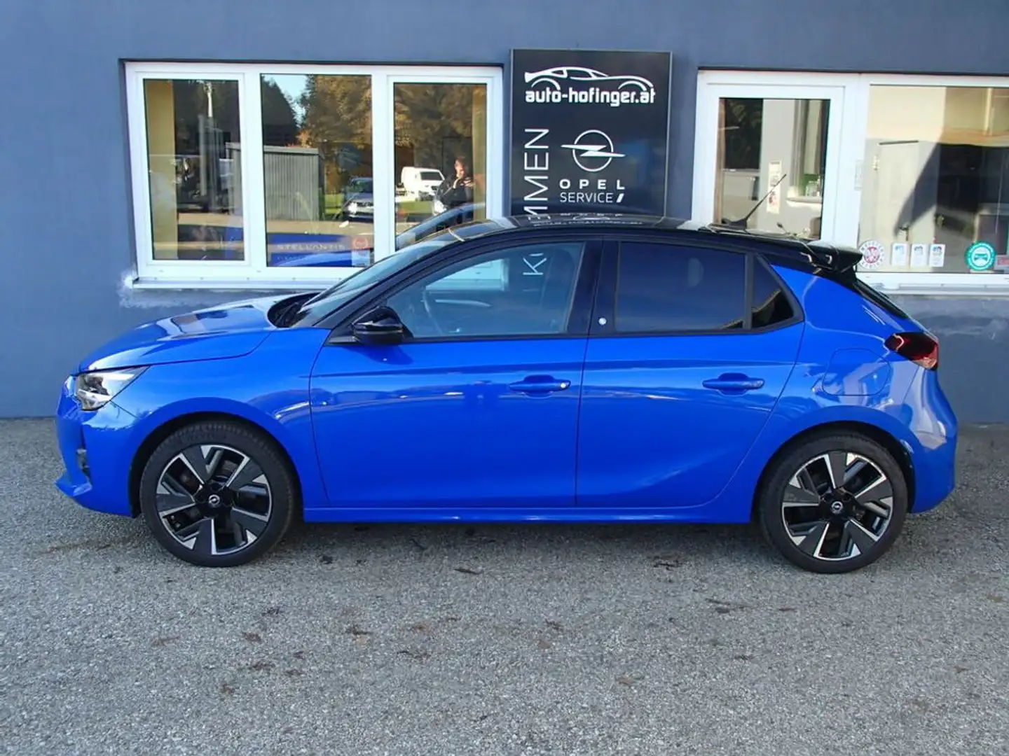 Opel Corsa e GS-Line, 3 Phasig, Glasdach Bleu - 1