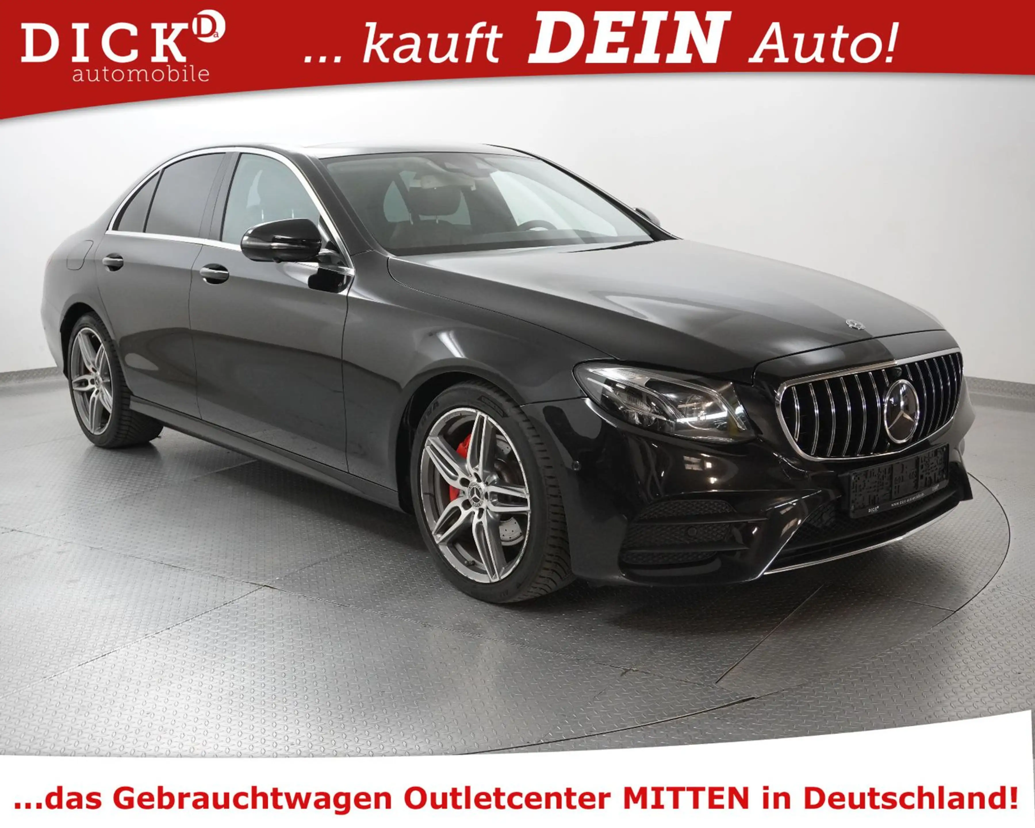 Mercedes-Benz E 350 E350d AMG Line PANO+WIDES+BURMES+MEMO+360+MULTIB