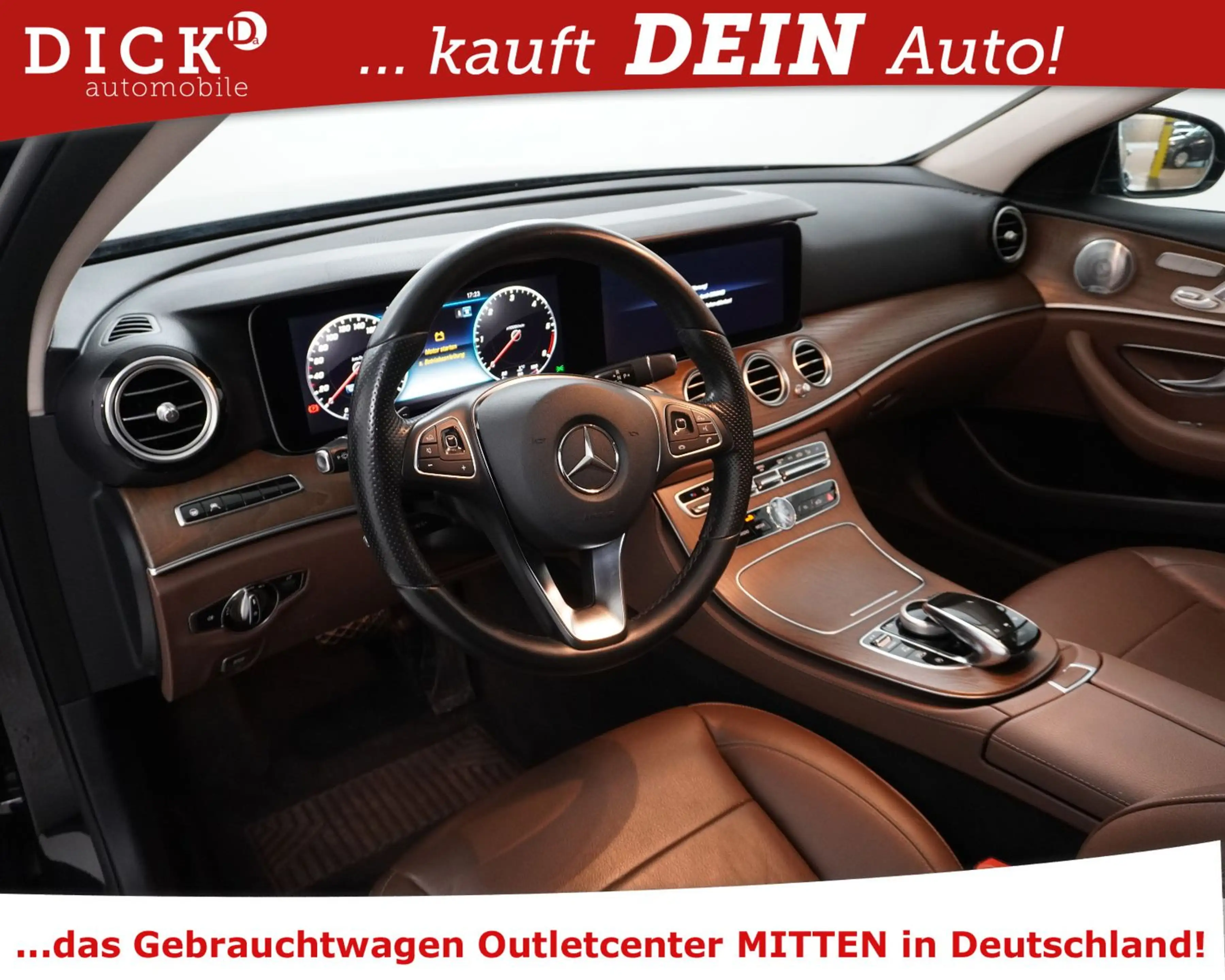 Mercedes-Benz E 350 E350d AMG Line PANO+WIDES+BURMES+MEMO+360+MULTIB — photo 10