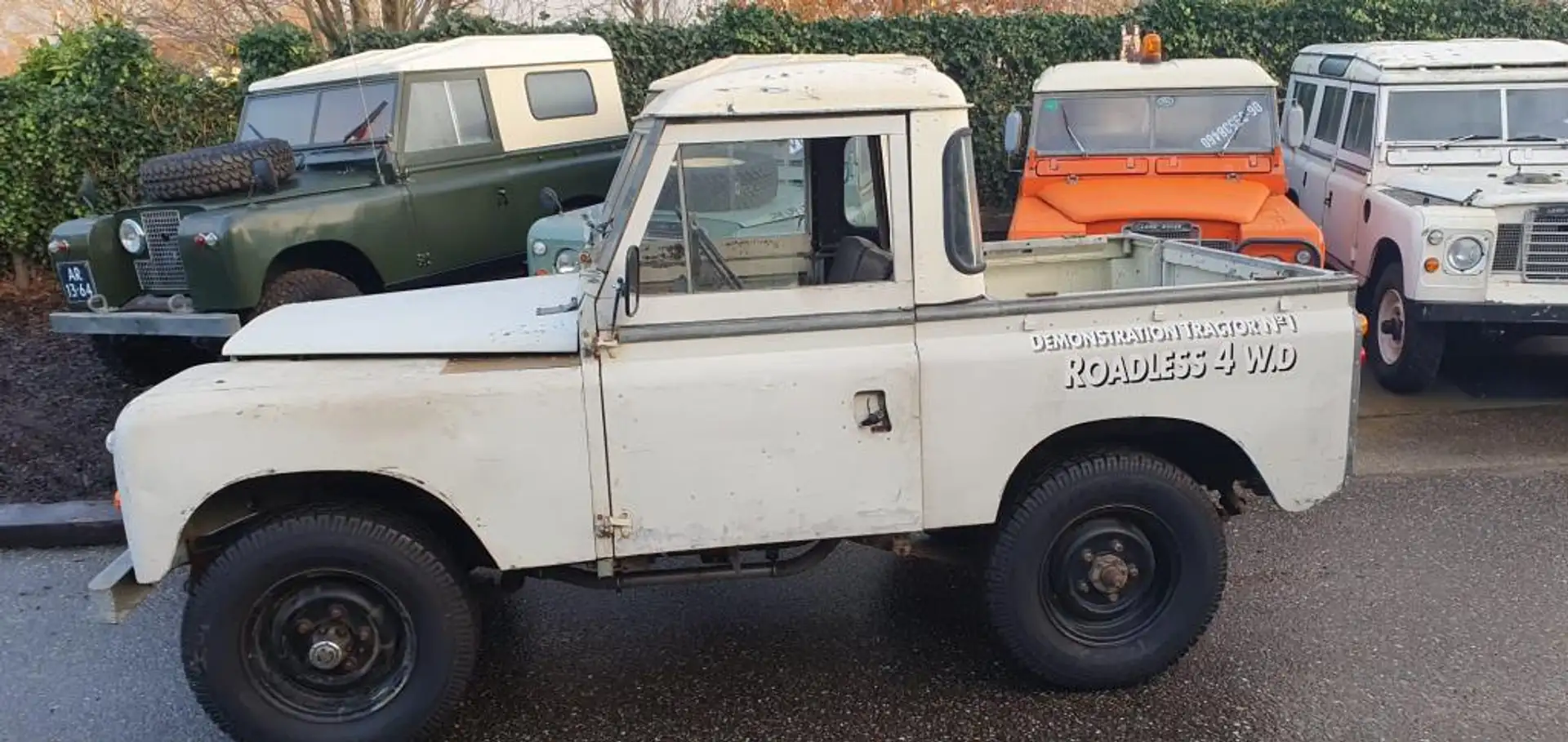 Land Rover Series 88 II Wit - 2