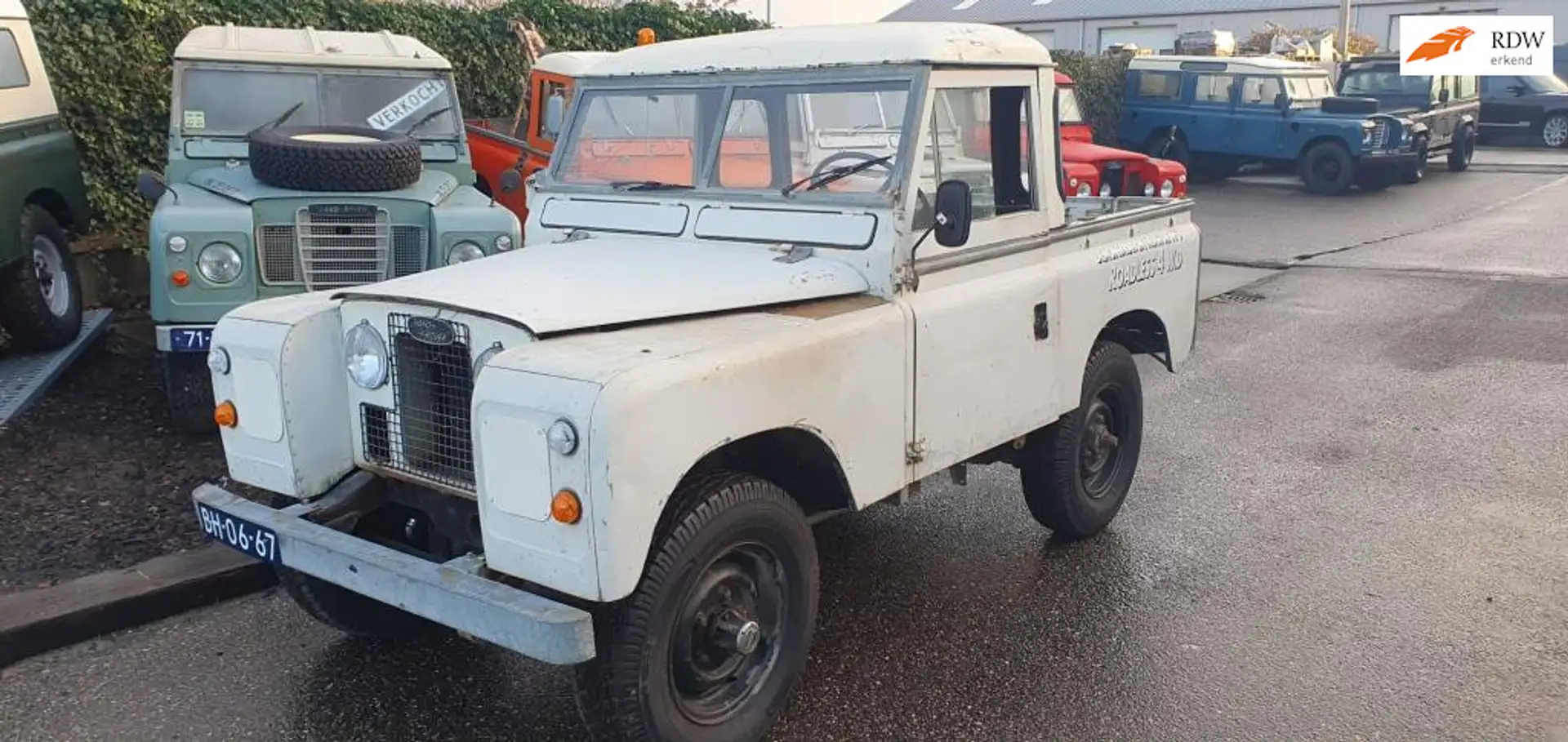 Land Rover Series 88 II Wit - 1