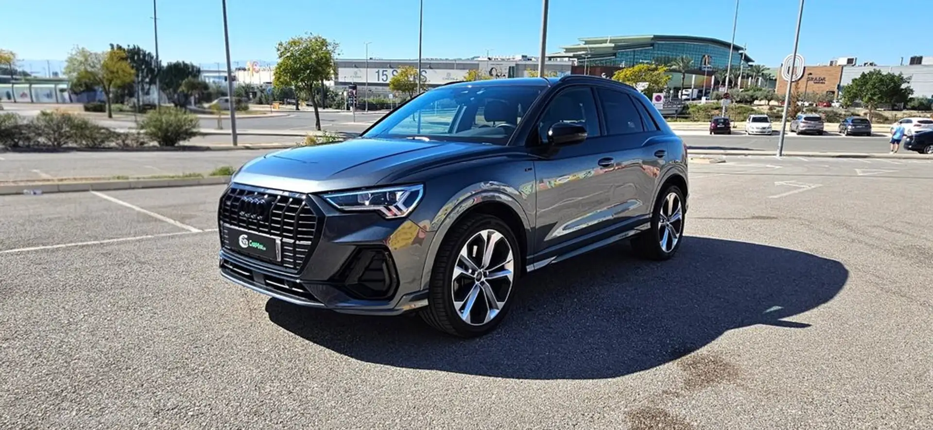 Audi Q3 40 TFSI Black line quattro S tronic Gris - 1