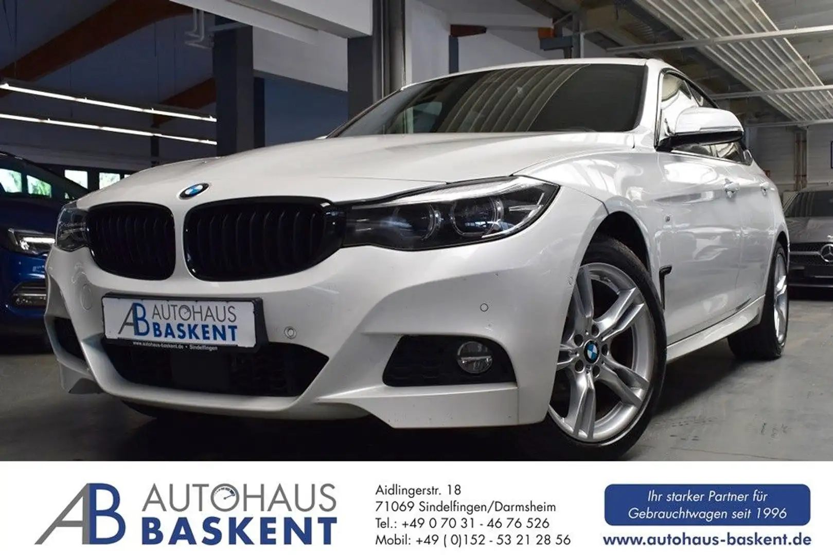 BMW 320 xDrive M SPORT*LEDER*SHZ*PDC* White - 1