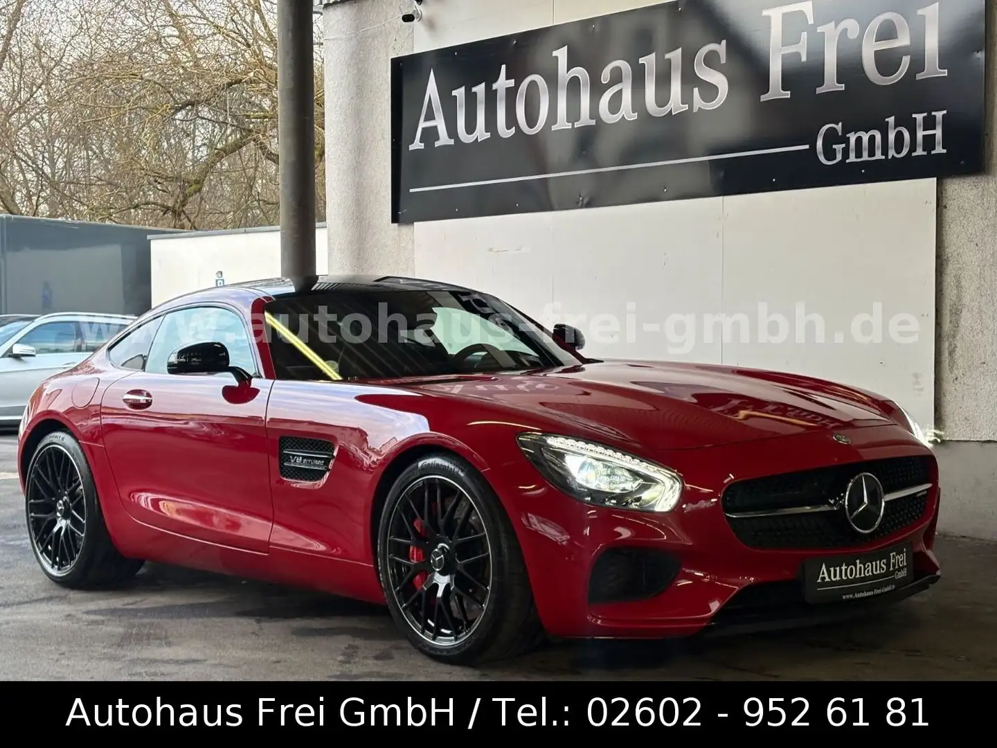 Mercedes-Benz AMG GT COUPE*DEUTSCHES-FZG*PANO*NO OPF*KAMERA* Rouge - 1