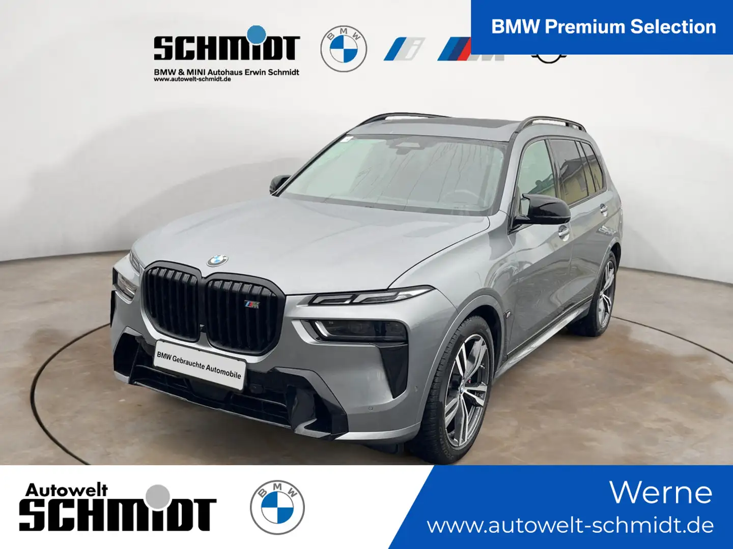 BMW X7 M60i xDrive +Exklusiv Paket+Standheizung+AHK Grau - 1