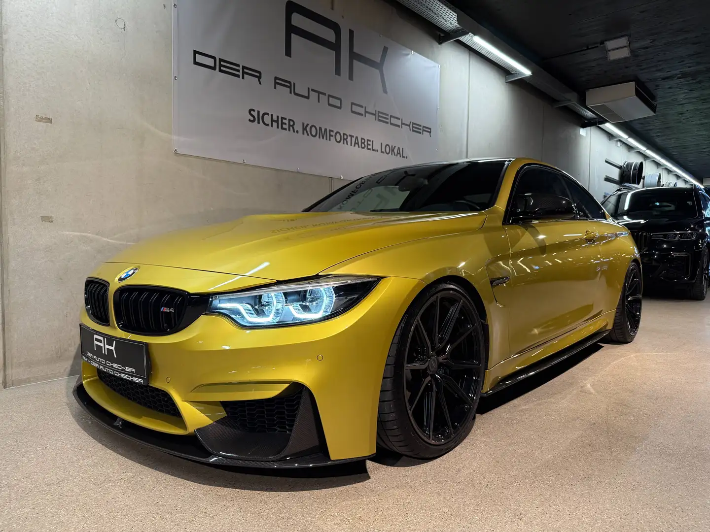 BMW M4 Competition *Carbon *Vossen Gelb - 2