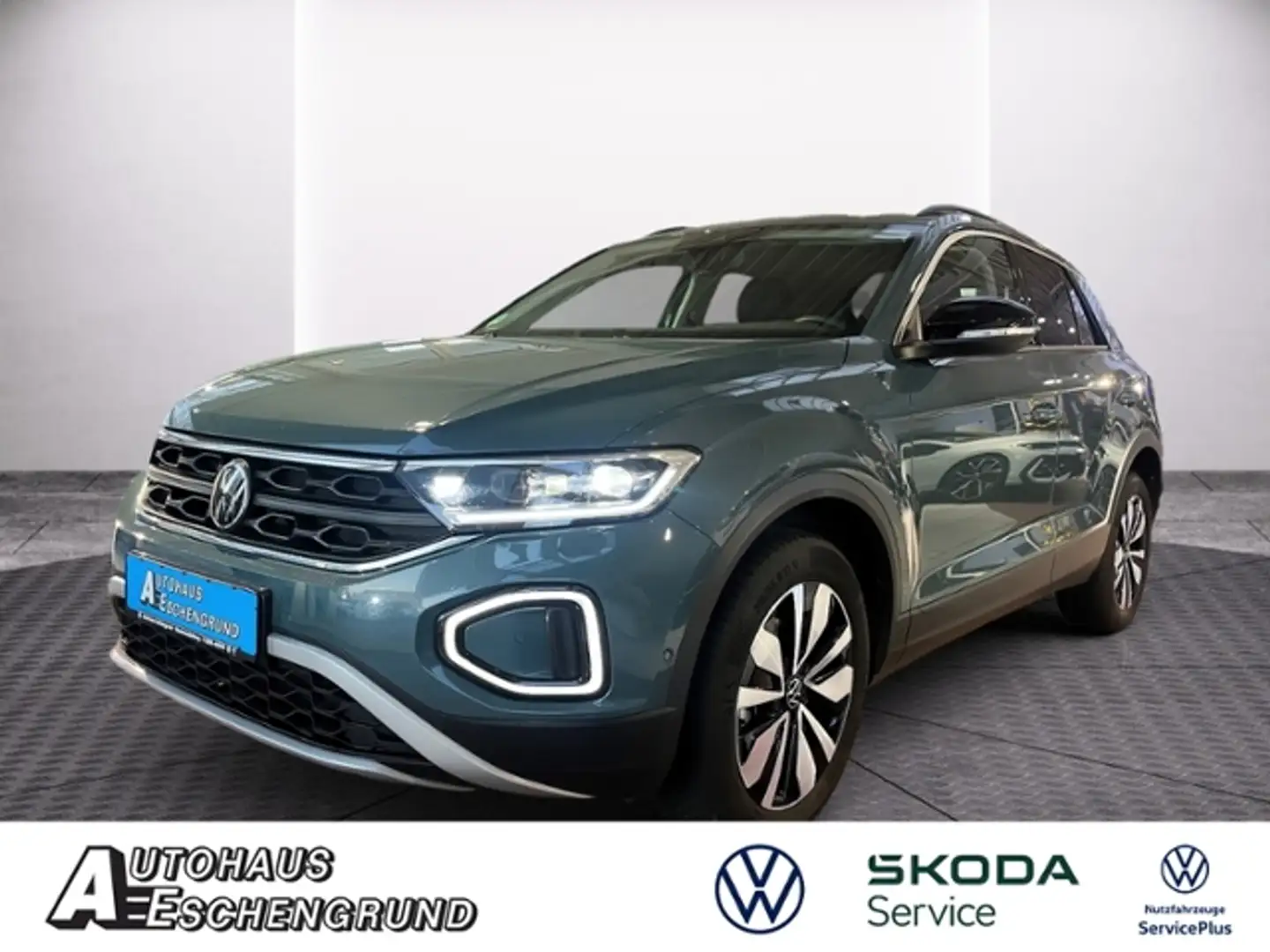 Volkswagen T-Roc 1.0 TSI GOAL LED-PLUS GJR ACC APP-CONNECT Blau - 1