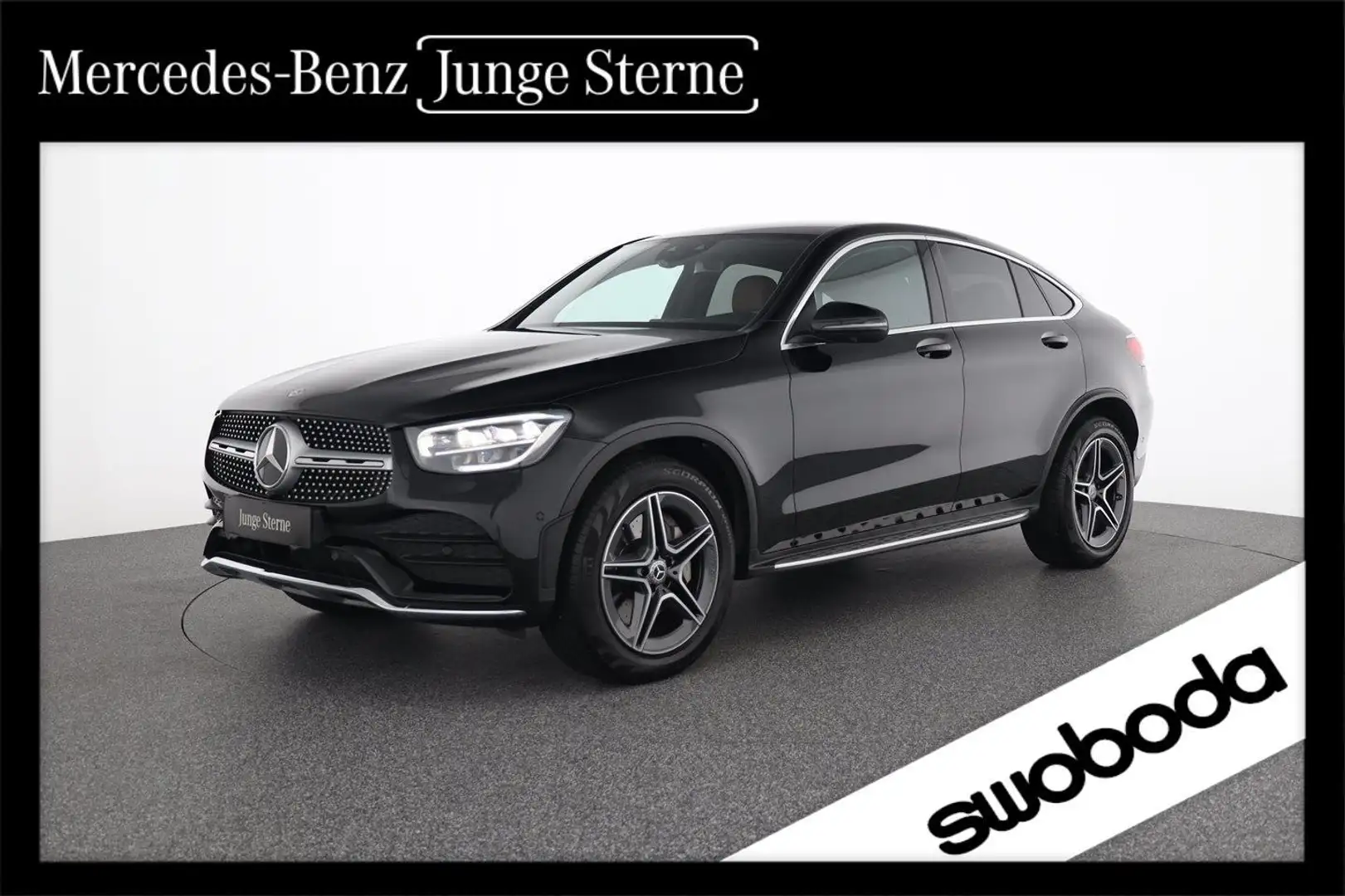 Mercedes-Benz GLC 200 d 4M Coupe AMG Line  360° Kamera LED Zwart - 1