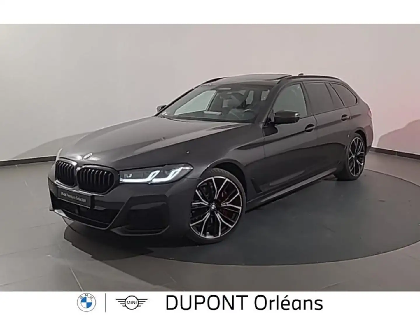 BMW 520 520dA 190ch M Sport Steptronic Gris - 1