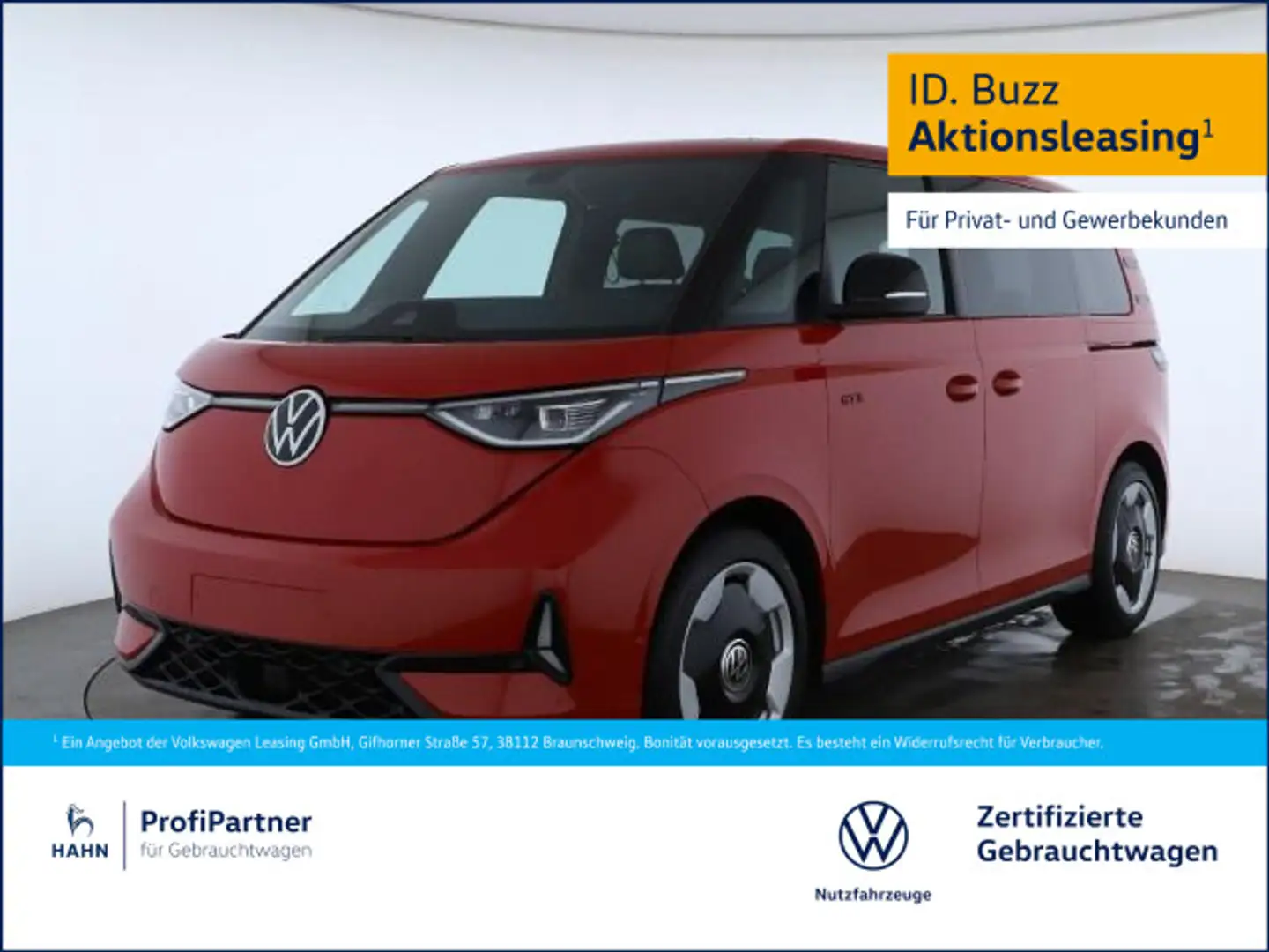 Volkswagen ID. Buzz GTX 250kW 4MOTION AHK WÄRMEPUMPE 3ZONEN Rot - 1