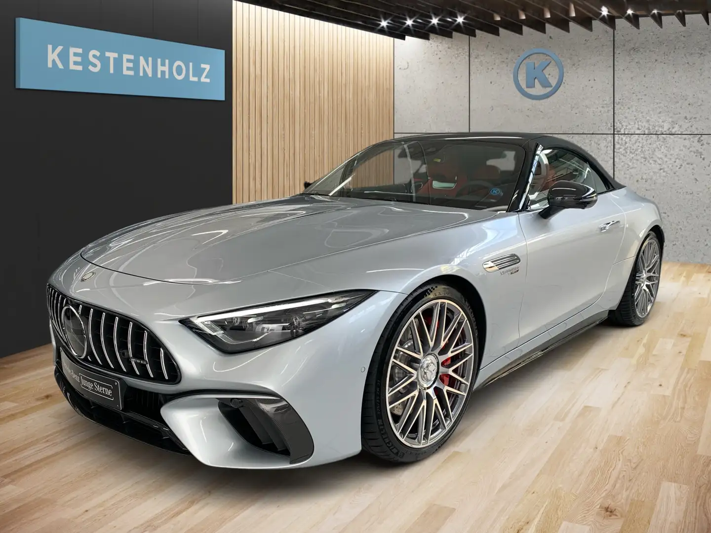 Mercedes-Benz SL 55 AMG AMG SL 55 4MATIC+ *MEMORY*KAMERA*MBUX*  Navi/Klima Silber - 1
