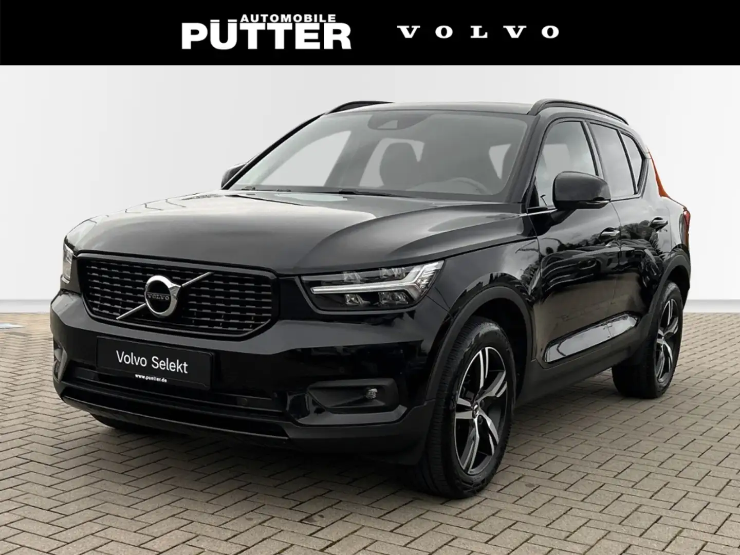 Volvo XC40 B4 Benzin R-Design 18'' Rückfahrkam. LED Harman DA Schwarz - 1