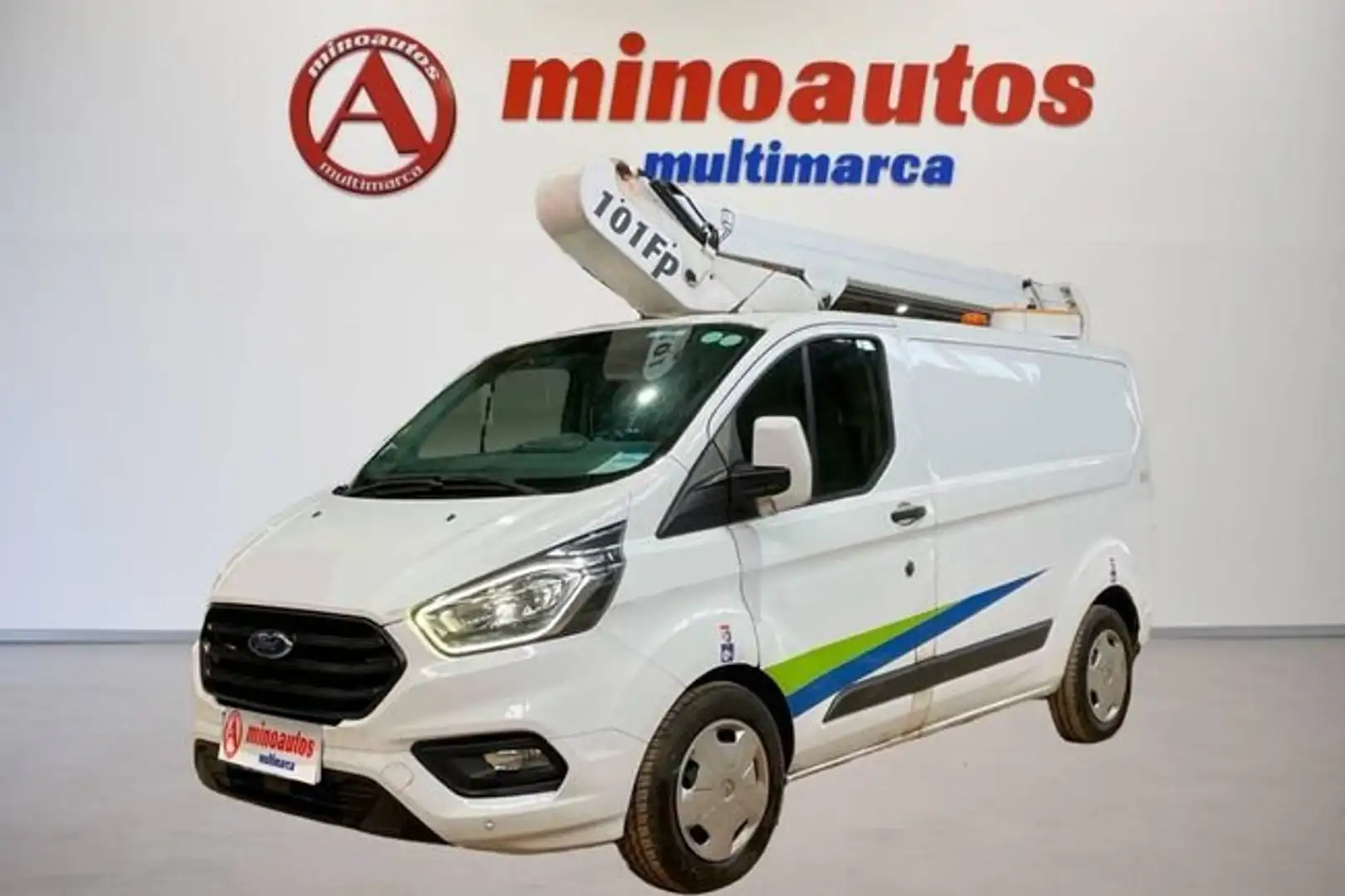 Ford Transit CUSTOM FURGÓN GRÚA L1H1 2.0 ECOBLUE 130 Blanco - 2