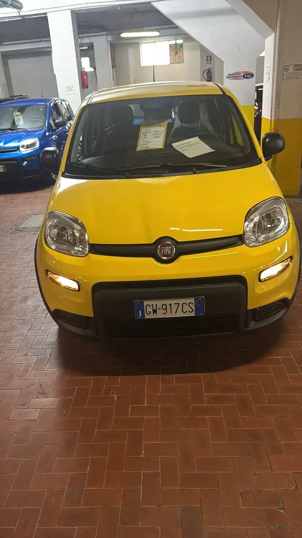 Fiat Panda Panda 1.0 firefly hybrid s Giallo - 1