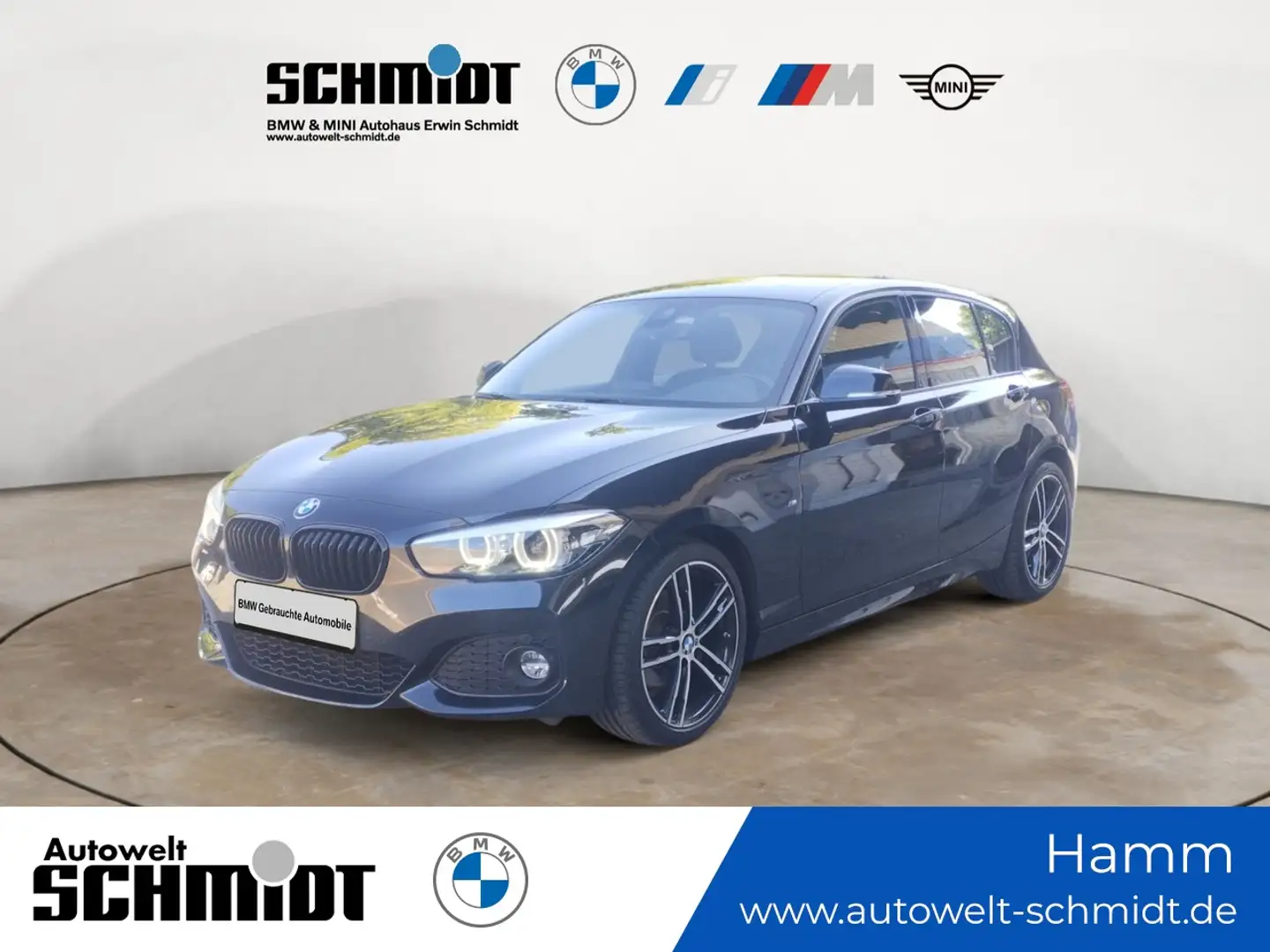 BMW 120 i M Sport + GARANTIE Zwart - 1
