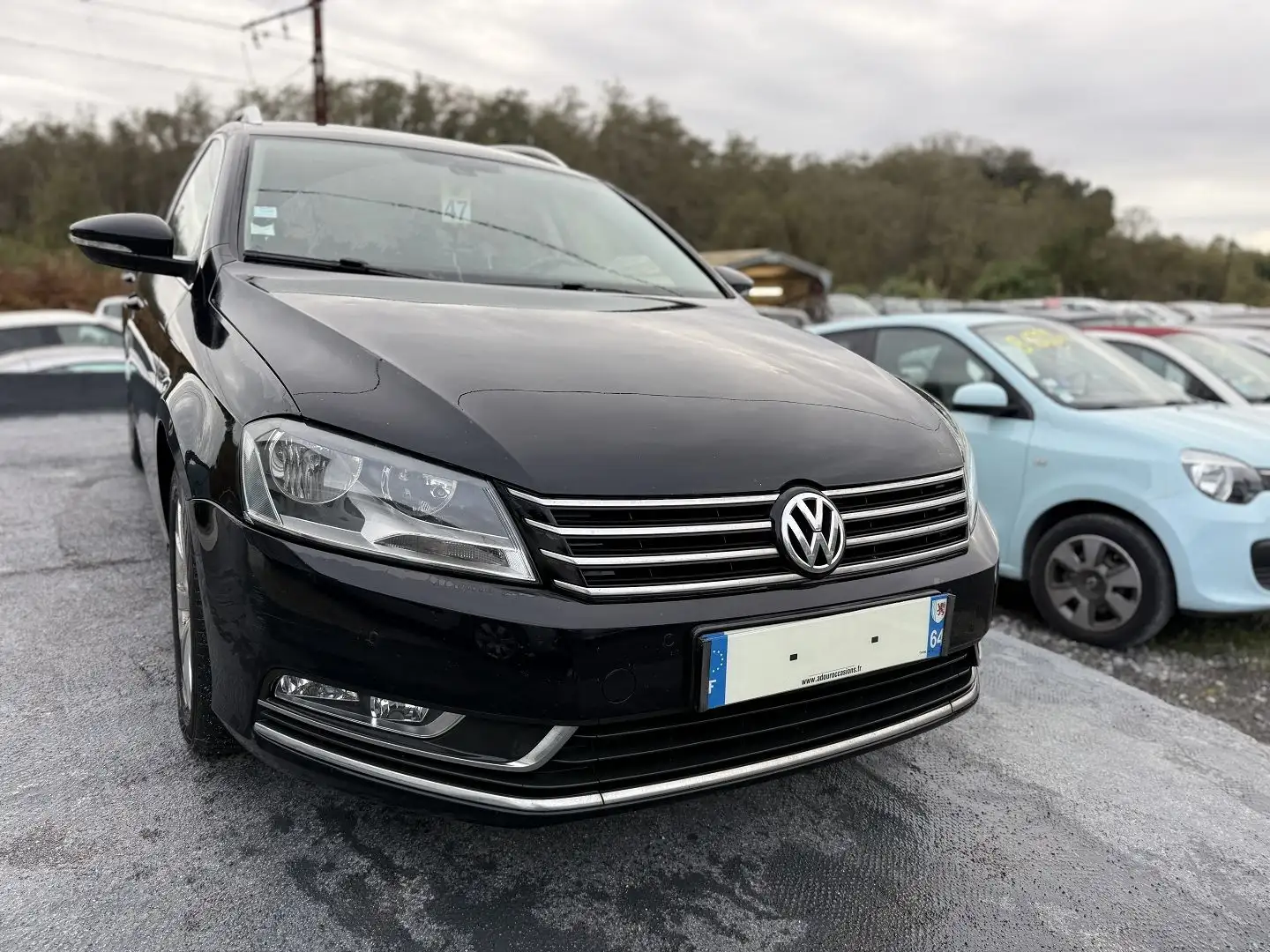 Volkswagen Passat 1.6 TDI 105CH BLUEMOTION TECHNOLOGY FAP CONFORTLINE BUSINESS Noir - 2