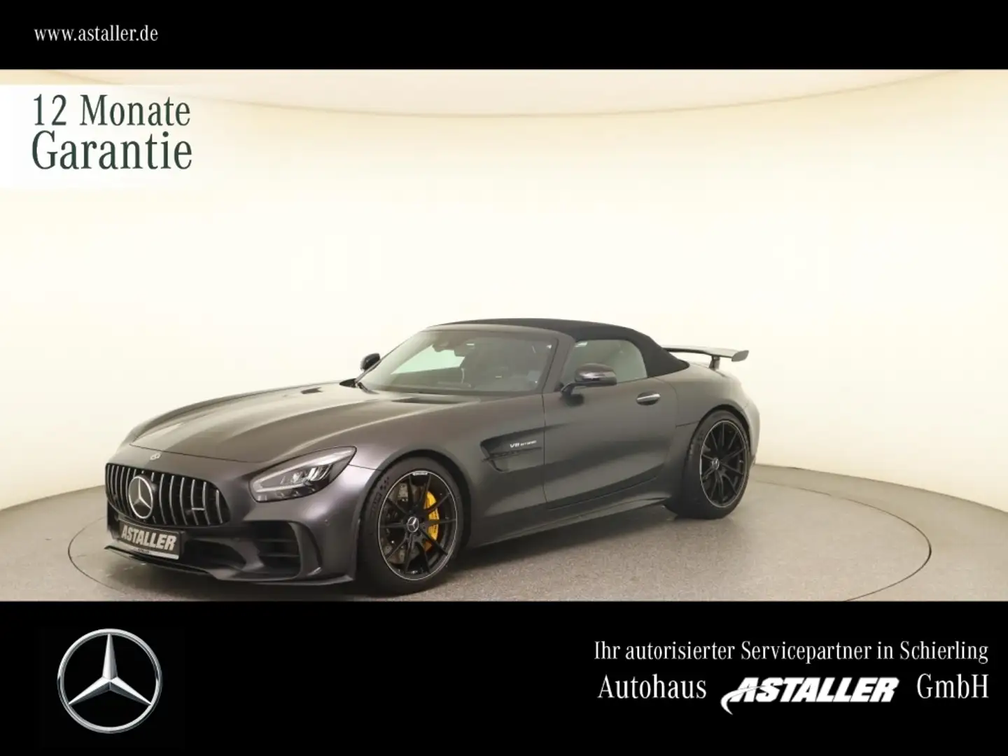 Mercedes-Benz AMG GT R Roadster 1 of 750 24 M. Gute Sterne Gar Grau - 1