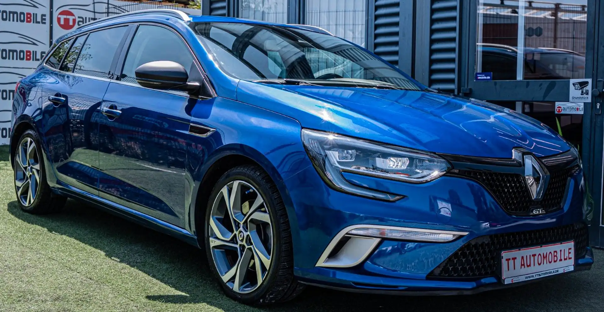 Renault Megane IV Grandtour GT  |ALCANTARA|LED|KAMERA| Bleu - 1