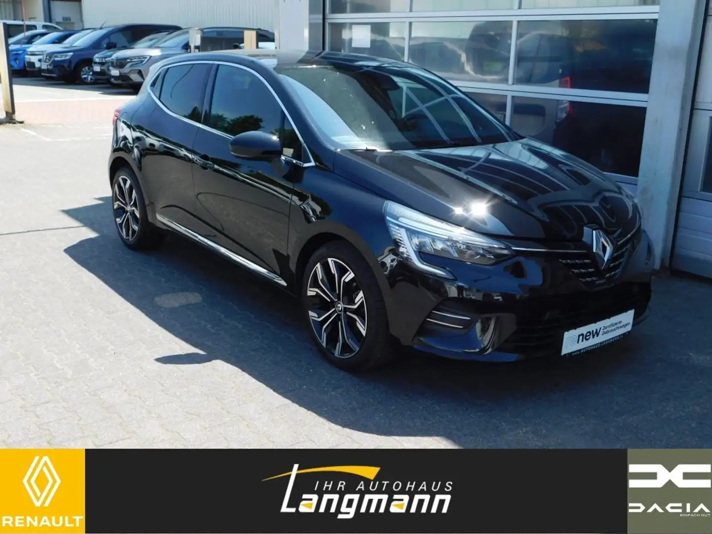 Renault Clio V Techno TCe 90 Noir - 1