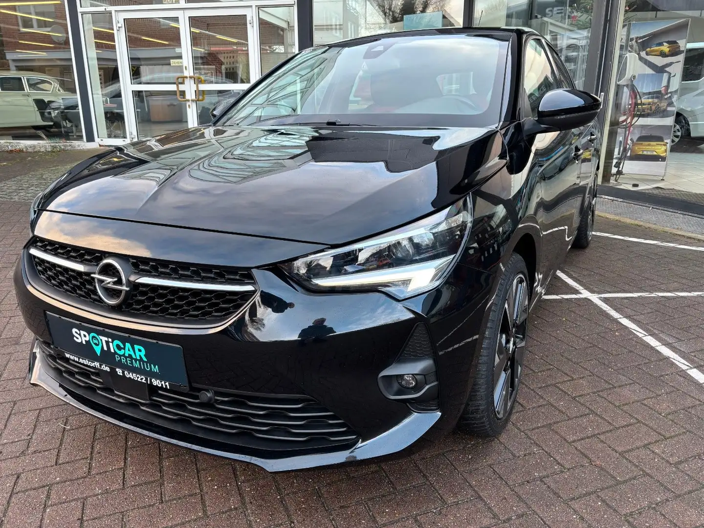 Opel Corsa F e GS Line Schwarz - 1