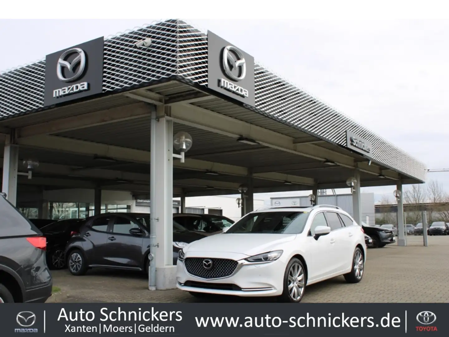 Mazda 6 SKY-G SOMO 20th Anniversary+NAPPA+8FACH !! Weiß - 1