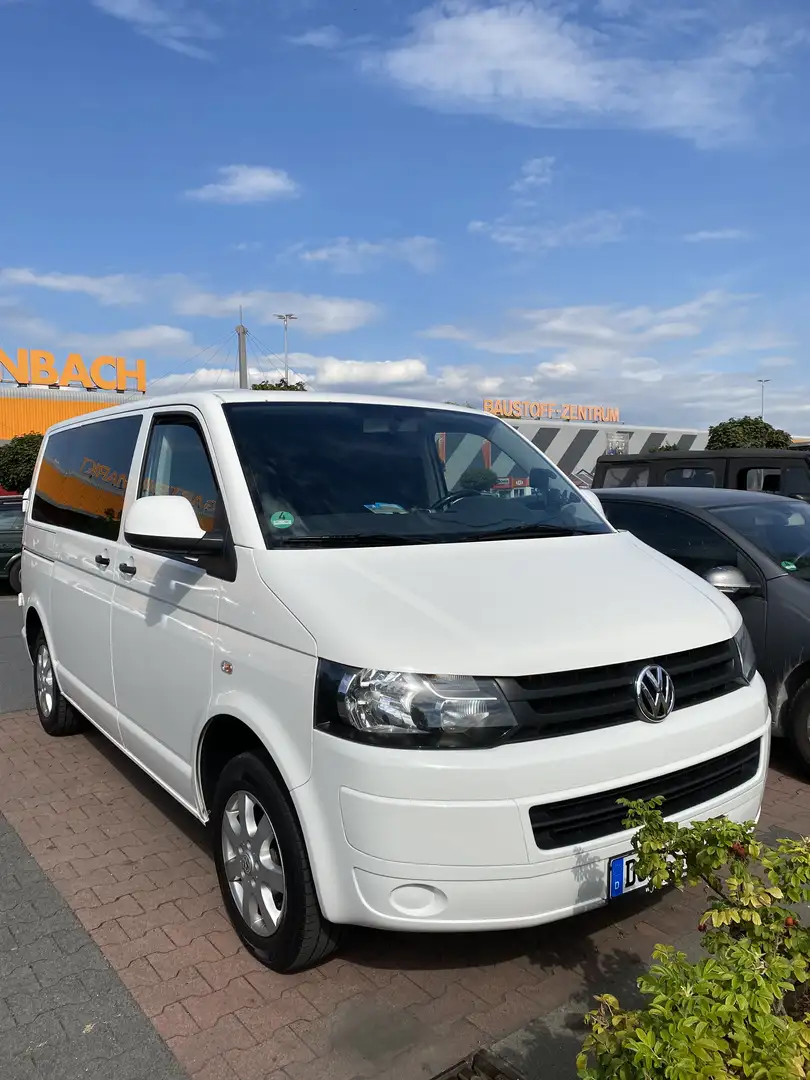 Volkswagen T5 Caravelle Kurz Comfortline Blanc - 2