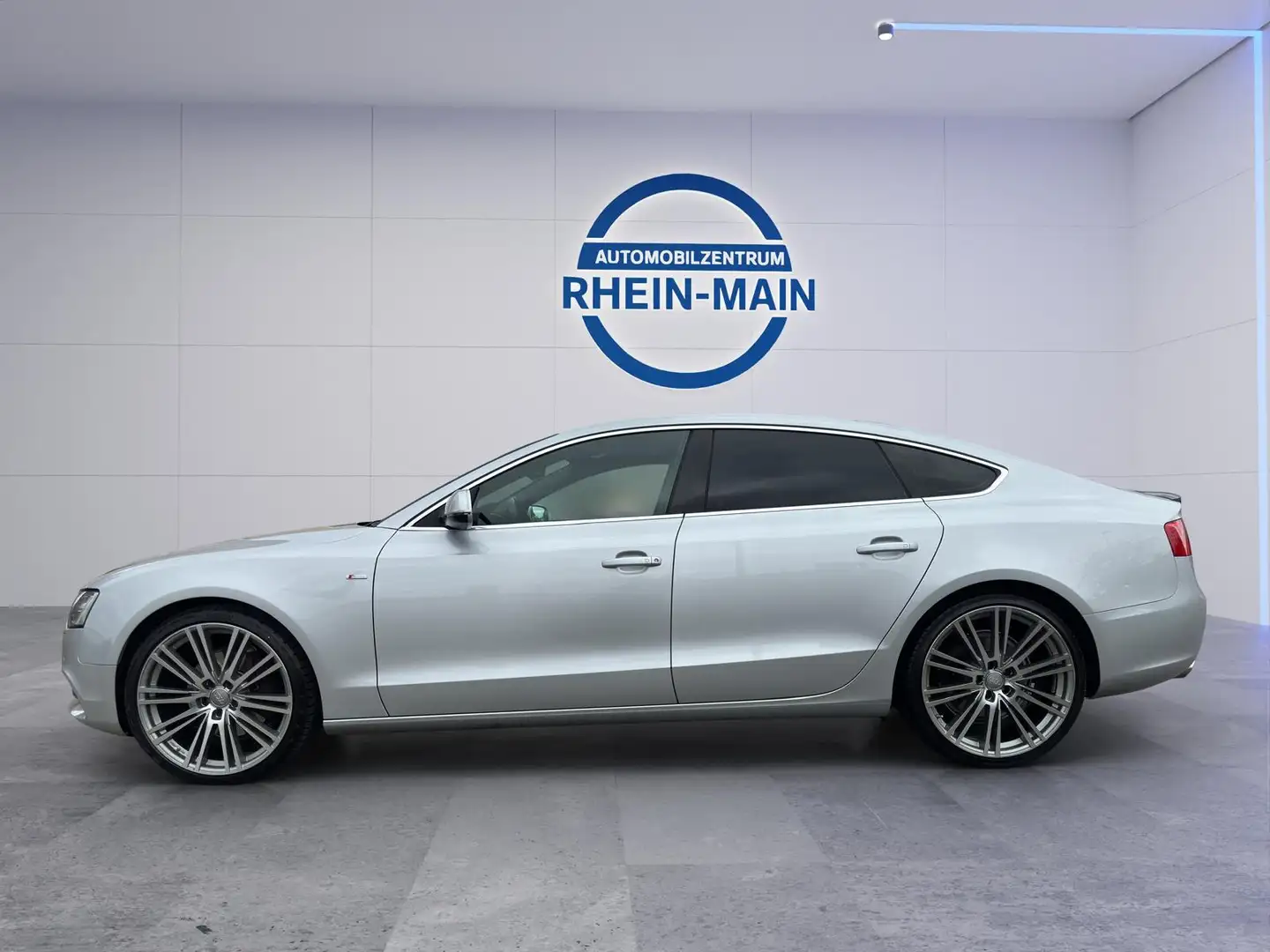 Audi A5 3.0 TDI S-LINE QUATTRO ACC LANE 20 ZOLL 4x SITZHZG Argent - 2