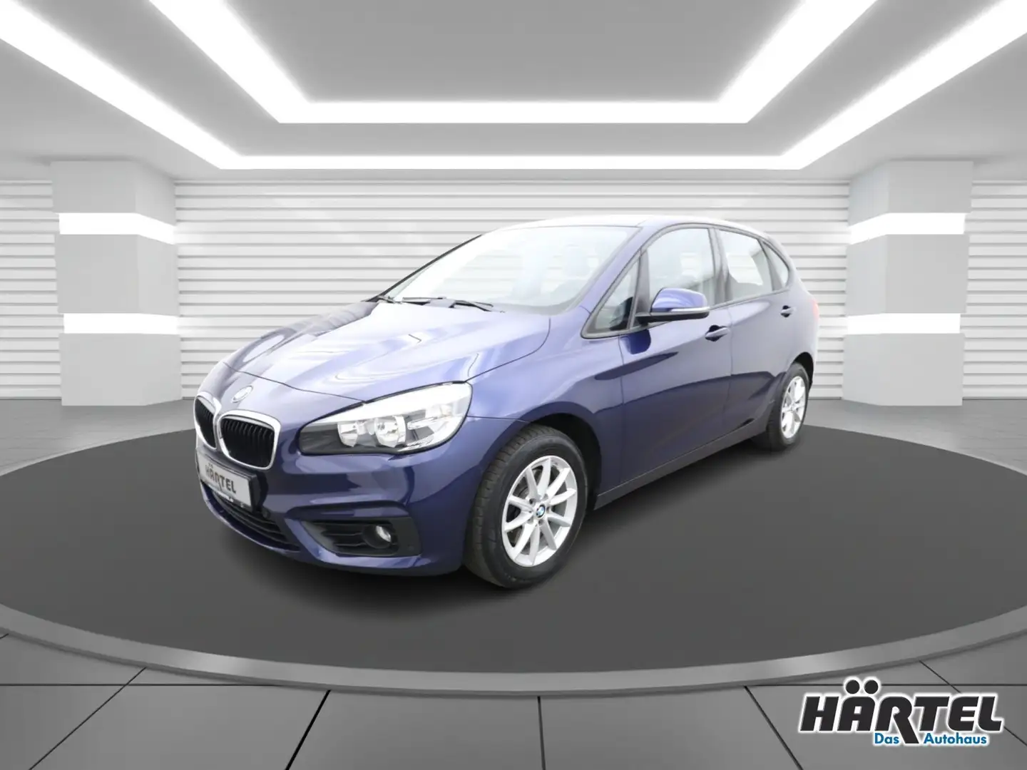 BMW 218 i ACTiVE TOURER (+AHK+CLiMATRONiC) Bluetooth Blu/Azzurro - 2
